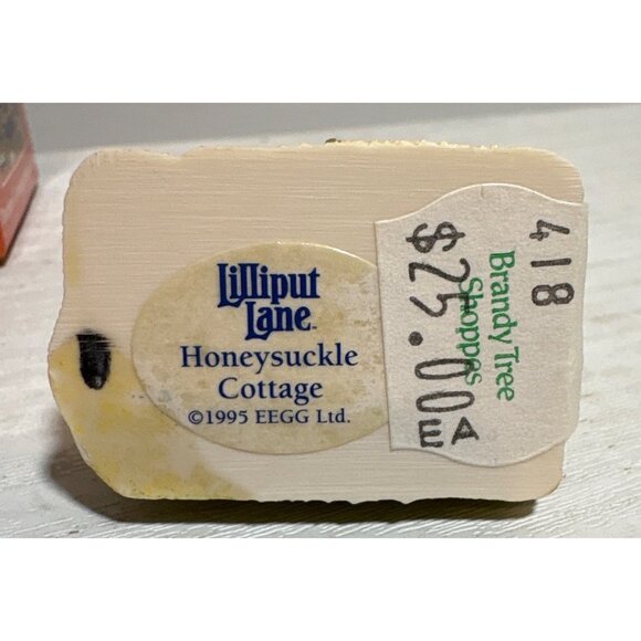 Lilliput Lane Dream Cottage Honeysuckle Miniature Collectible 1 3/4" - Picture 7 of 12